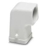 PHOENIX CONTACT-1604890 Schrumpfbalgenadapter HEAVYCON sleeve housing D7, for single locking latch, height 48 mm, with support, lateral conductor exit, PA