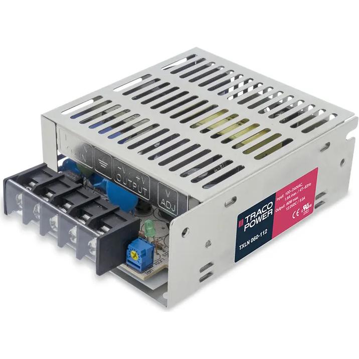 TRACO Electronic AG-TXLN 060-124 交流至直流电源供应器 AC/DC Power Supply Single-OUT 24V 2.5A 60W 5-Pin