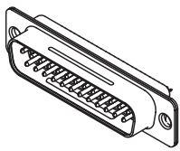 Omron-XM3A-1521 Raccordement D ultra-miniaturisé Conn D-Sub PIN 15 POS 1.37mm Solder Cup ST Cable Mount 15 Terminal 1 Port