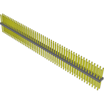 Conn Unshrouded Header HDR 100 POS 2mm Solder ST Top Entry Thru-Hole Bulk