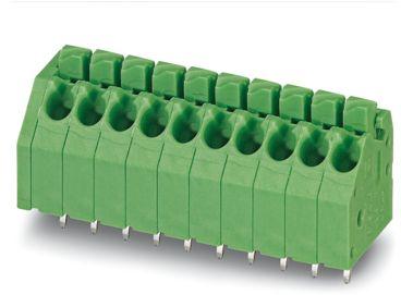 PHOENIX CONTACT-1713256 连接器接线板 Conn Terminal Block 2 POS 3.5mm Solder 45° Thru-Hole 8A Cardboard