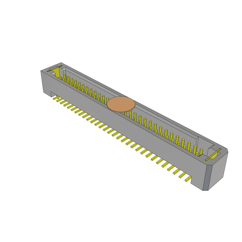 Samtec-TFM-130-02-S-D-WT-K Piastre connettori e prese PCB Conn Shrouded Header HDR 60 POS 1.27mm Solder ST Top Entry SMD Tube