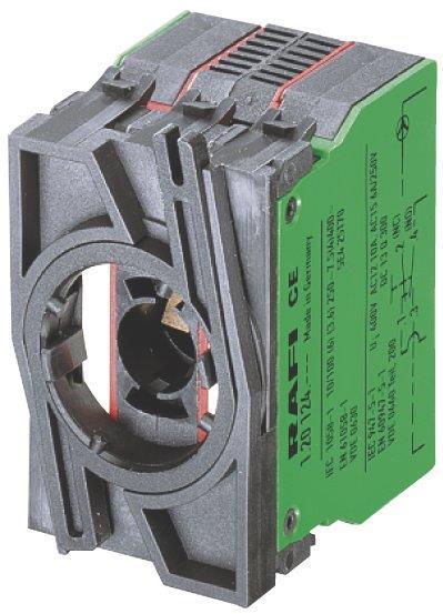 RAFI GmbH & Co. KG-1.20.125.022/0000 Kontaktblöcke Contact Blocks N.O. SPST Spring 10A 400VAC 250VDC