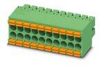 PHOENIX CONTACT-DFMC 1.5/ 3-ST-3.5 Bloques terminales del conector Conn Terminal Block F 6 POS 3.5mm Push-In Spring ST Cable Mount 8A