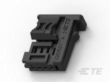TE Connectivity-2282152-1 Einzeladersteckverbinder, Gehäuse Conn Housing RCP 4 POS 1.8mm Crimp ST Cable Mount Black Box