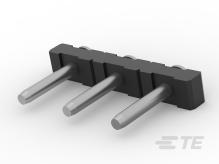 TE Connectivity-2213865-3 连接器插头及 PCB 插座 Conn Terminal Block HDR 3 POS 5mm Solder ST Thru-Hole 10A/Contact