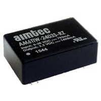 Aimtec-AM6TIW-4824DH30-RZ DC/DC-Wandler und Spannungsreglermodul Module DC-DC 48VIN 2-OUT 24V/-24V -0.125A/0.125A 6W 8-Pin DIP Module