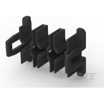 TE Connectivity-1971778-3 连接器配件 Connector Accessories Terminal Position Assurance Straight Nylon Black Bag