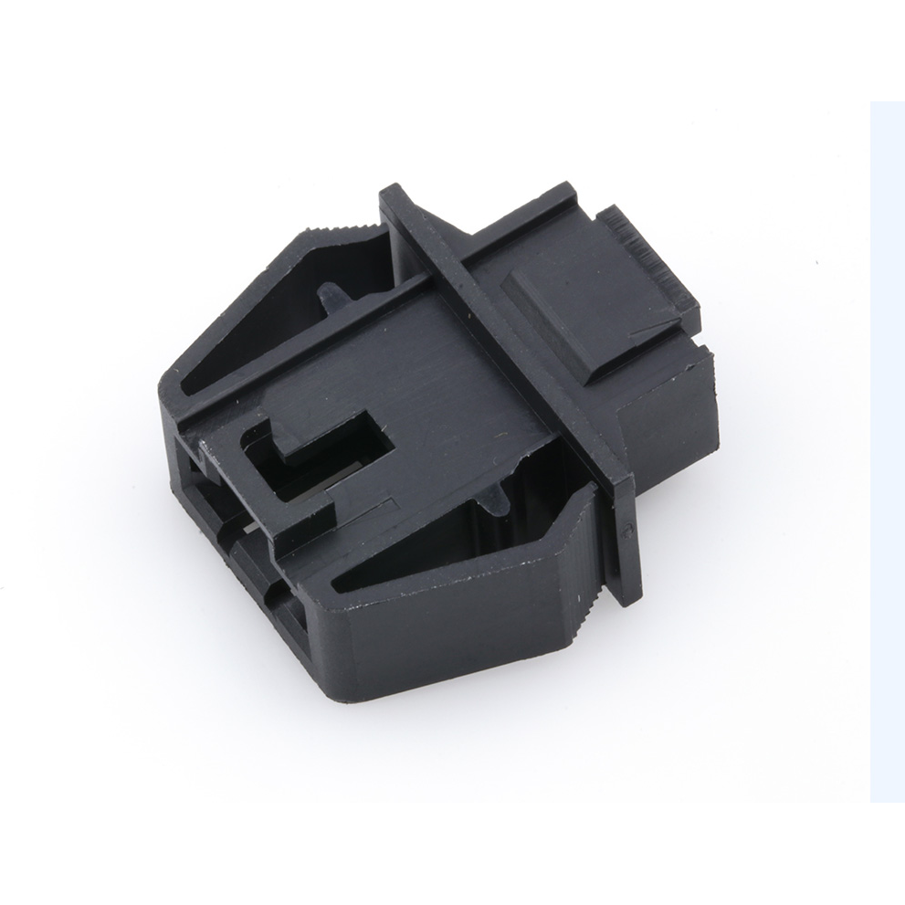 Molex-50-65-0204 Einzeladersteckverbinder, Gehäuse Conn Housing RCP 4 POS 2.54mm Crimp ST Panel Mount Black SL™ Bag