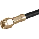 HUBER+SUHNER-11 SMA-50-3-6/111 NE Connector RF Conn SMA 0Hz to 18GHz 50Ohm Solder ST Cable Mount PL Gold Over Nickel Single