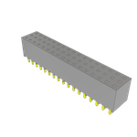 Conn Socket Strip SKT 51 POS 2.54mm Solder ST Top Entry Thru-Hole Bulk