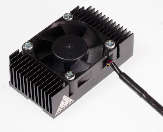 Auvidea GmbH-70812 Dissipatore heatsink and fan for NVIDIA Jetson Orin NX and Orin Nano