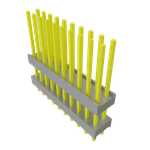 Conn Board Stacker HDR 20 POS 2.54mm Solder ST Top Entry Thru-Hole Bulk