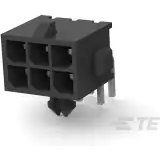 TE Connectivity-3-794618-6 Embases de raccordement et réceptacles PCB Conn Wire to Board HDR 6Power POS 3mm Solder RA Side Entry Thru-Hole Tray
