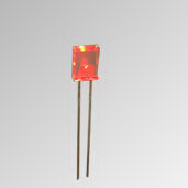 Lumex-SSL-LX2573ID LED LED Uni-Color Red 627nm 2-Pin