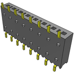 Samtec-SSM-108-S-SH-TR Steckverbinderleisten und Leiterplattenbuchsen Conn Socket Strip SKT 8 POS 2.54mm Solder RA Side Entry SMD T/R