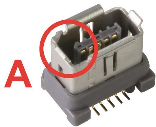 HARTING-09452812562 Interface de raccordement Conn Interface RCP 8Signal/2Ground POS 1mm Solder ST SMD 10 Terminal 1 Port T/R