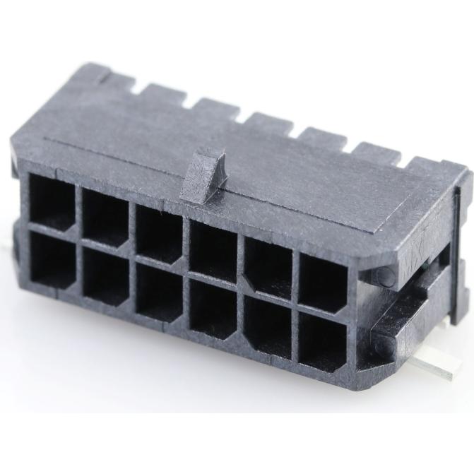 Molex-0430451210 Connector Headers and PCB Receptacles Conn Wire to Board HDR 12 POS 3mm Solder RA Side Entry SMD T/R
