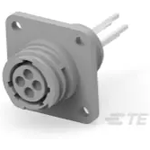 Conn Circular SKT 4 POS Solder RA Thru-Hole 4 Terminal 1 Port Tray