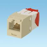 Conn RJ-45 F 8 POS Crimp ST Cable Mount 8 Terminal 1 Port Cat 5e