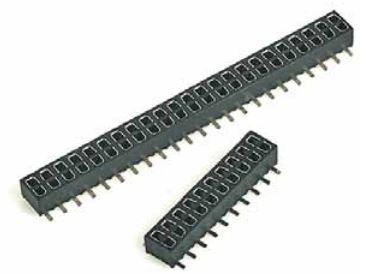 3M-153204-2000-RB Steckverbinderleisten und Leiterplattenbuchsen Conn Socket Strip SKT 4 POS 2mm Solder ST Top Entry SMD Tray