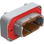 Conn Wire to Board HDR 12 POS 4.2mm Solder RA Side Entry Thru-Hole Tray