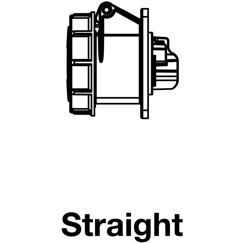 Altech Corporation-F31S25A Potenza del connettore Conn Power RCP 2Power/1Ground POS Screw ST Flange Mount 3 Terminal 1 Port