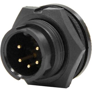 Conxall-7282-5PG-3ES Steckverbinder, rund Conn Circular PIN 5 POS Solder Cup ST Panel Mount 5 Terminal 1 Port Bulk