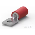 Rectangular Tongue Terminal 16-22AWG Copper Red 25.78mm Tin Loose