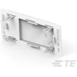 TE Connectivity-293286-1 Connector Accessories Connector Accessories Frame Straight White