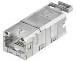 Weidmuller-1963830000 电话及电信连接器 Conn RJ-45 F IDT ST Cable Mount 1 Port Cat 6a
