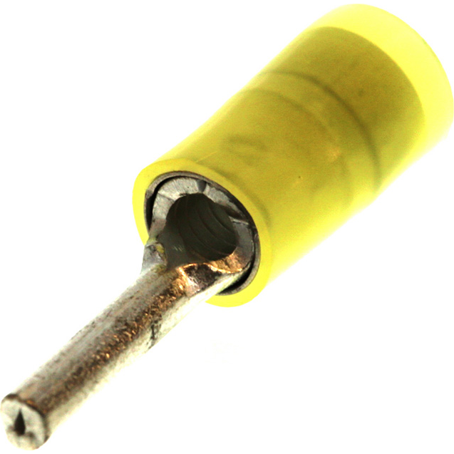 Molex-0192130007 Steckverbinderanschlüsse Wire Pin 10-12AWG Copper Yellow M 28.7mm Tin Bag