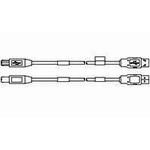 TE Connectivity-2135136-1 USB Kabelbaugruppen Cable Assembly 1.663m USB to USB 4 to 4 POS PL-PL