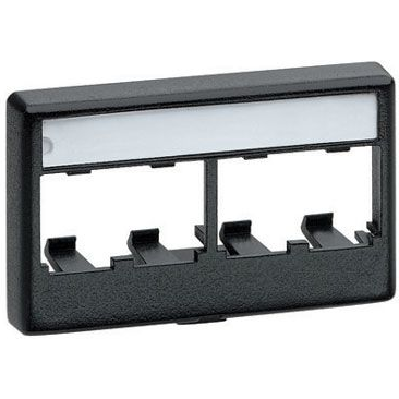 Panduit-CFFPL4IG Accesorios del conector Connector Accessories Faceplate Straight