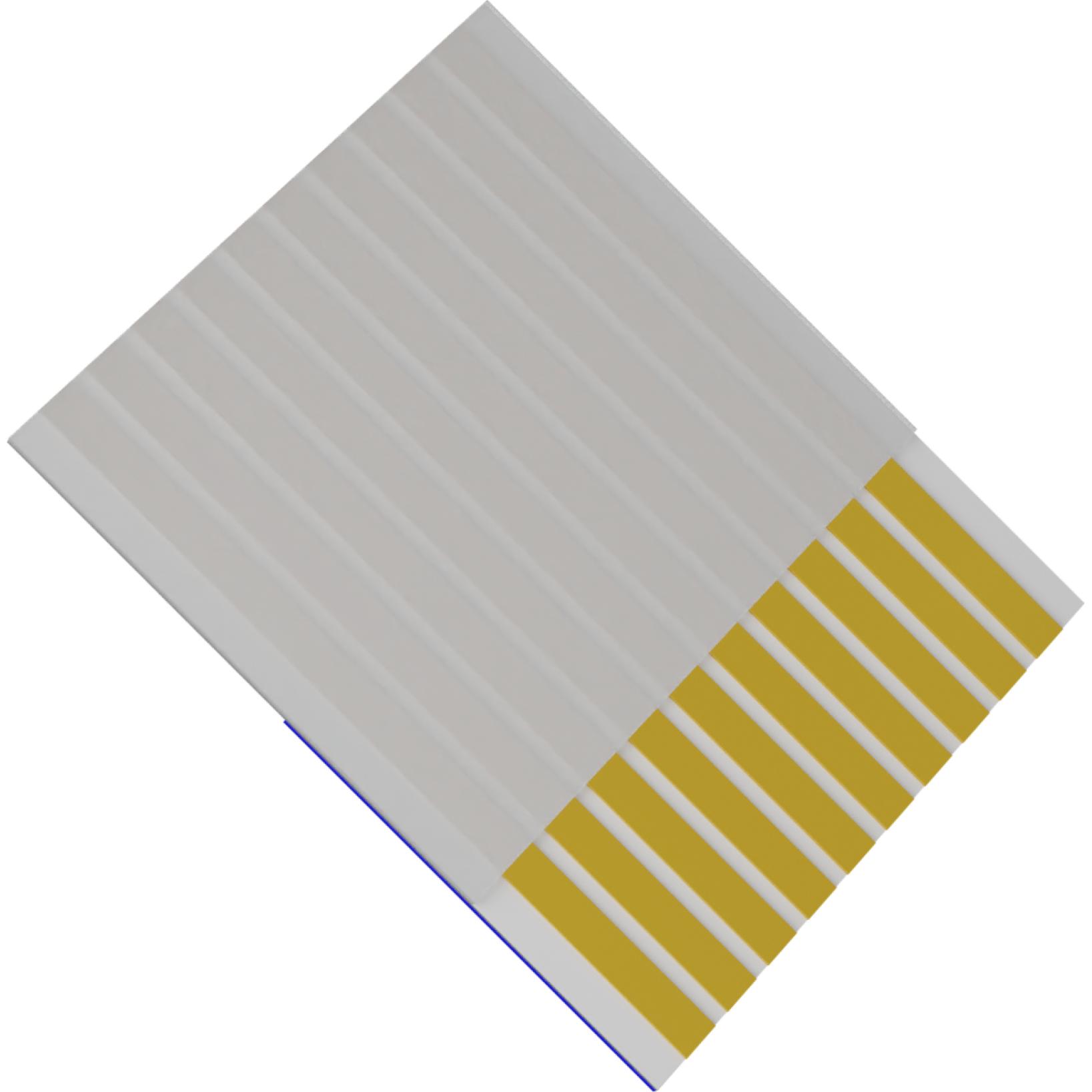 Molex-0150390255 Assemblage de câble plat/ruban 1.00mm Pitch Premo-Flex FFC Jumper, Same Side Contacts (Type A), 10 Circuits, 0.152m Cable Length, Gold (Au) Plating