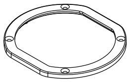 Khatod Optoelectronic-KE177614ALU Lighting Accessories Holder Lighting Accessories