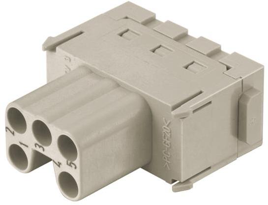 HARTING Technology Group-09140052716 Connector Rectangular Conn Rectangular F 5 POS Cage Clamp ST Cable Mount