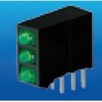 Kingbright America LLC-L-4060XH/3ID LED LED Tri-Level Uni-Color Red 627nm 6-Pin
