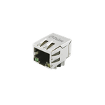 Pulse Electronics Corporation-JX0011D21BNL Steckverbinder, Telefon und Telekommunikation Conn RJ-45 F 8 POS 1.27mm Solder RA Thru-Hole 12 Terminal 1 Port