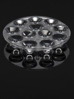 LEDIL OY-C13236_SANDRA-12-S Optical Lenses Round Optical Lens Clear PMMA Pin/Glue Box