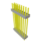 Conn Board Stacker HDR 16 POS 2.54mm Solder ST Top Entry Thru-Hole Bulk