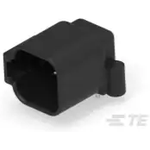 Conn Rectangular PIN 6 POS 4.44mm Solder RA Thru-Hole Box