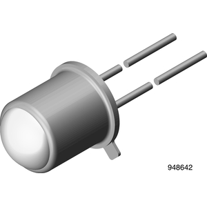 Vishay-BPW24R Fotodiodo Photodiode PIN Module 940nm 0.6A/W Sensitivity 2-Pin TO-18 Bulk