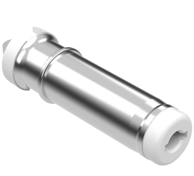 Tensility International-50-00316 Steckverbinder Conn DC Power PL 2 POS Solder Lug ST Cable Mount 2 Terminal 1 Port