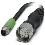 Cable Assembly Sensor/Actuator 1m 26AWG M12 Circular to M23 Circular 17 to 17 POS M-SKT Crimp-Crimp