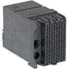 Molex-171400-3038 Blackplane del conector Conn Daughter Card RCP 96 POS 1.9mm Solder RA Thru-Hole Impel™ Tray