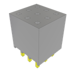 Conn Socket Strip SKT 9 POS 2.54mm Solder ST Top Entry Thru-Hole Bulk