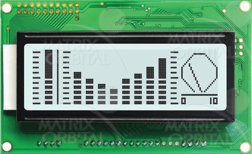 Matrix Orbital-GLK12232-25-FGW-E null Graphic Liquid Crystal Display