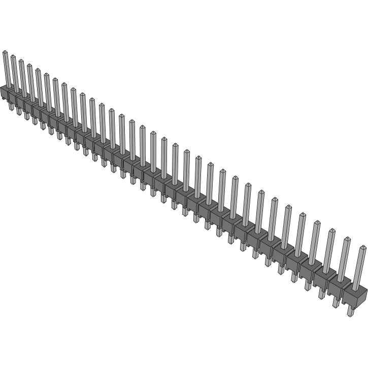 Samtec-HTSW-133-14-T-S Steckverbinderleisten und Leiterplattenbuchsen Conn Unshrouded Header HDR 33 POS 2.54mm Solder ST Top Entry Thru-Hole Bulk