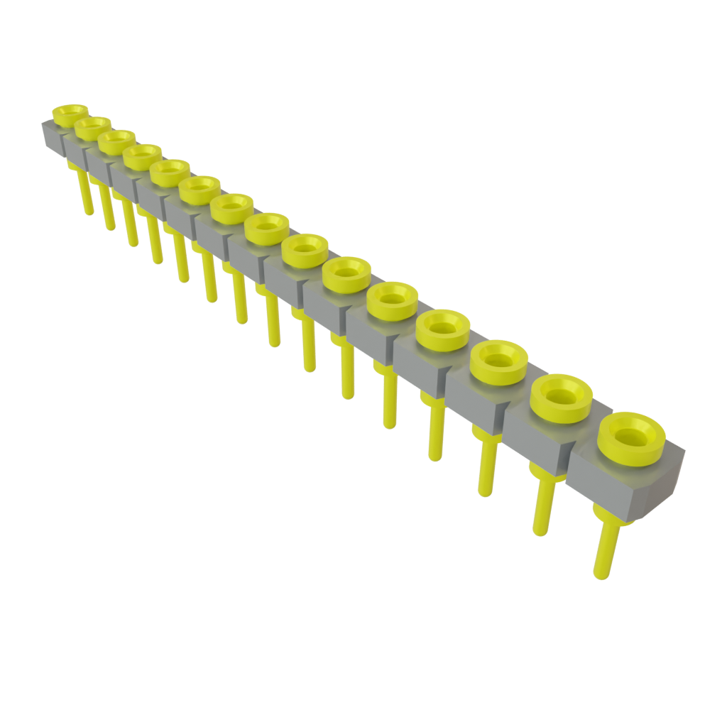 Samtec-SL-115-TT-11 Piastre connettori e prese PCB Conn Socket Strip SKT 15 POS 2.54mm Solder ST Top Entry Thru-Hole Bulk